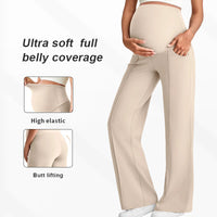 Maternity Belly Support Straight Leg Pants