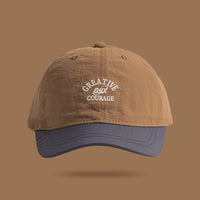 Men's Multi-color Embroidered Letter Style Casual Outdoor Travel Sport Daily Commuting Sun-protective Soft-top Baseball Cap