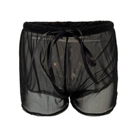 Summer New Women's Beach Mesh Swimsuit See-through Shorts