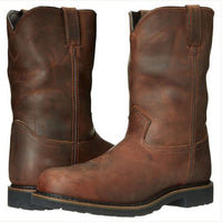Retro Tea-colored Mens Versatile Casual Boots
