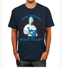 Casual Men's Fashion Fitness T-shirt Summer Shirt T-shirt
