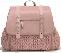 Large-Capacity Stylish Insulated Quilted Mommy Backpack For Outdoor Travel
