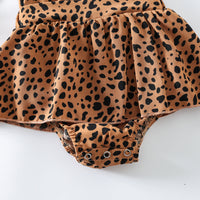 Thin Pullover Non-hooded Sleeveless Women's Cotton Brown Triangle Jumpsuit Summer Clothes