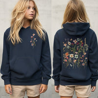 European Size Drop-shoulder Sleeve Casual Sports Hoodie Sweater