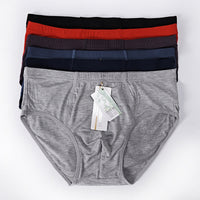 Bamboo Fiber Middle-aged And Elderly Loose Briefs
