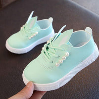 Spring And Autumn Flat Lace Up White Shoes
