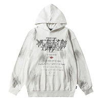 Fashion Personalized Graffiti Printed Hoodie Men