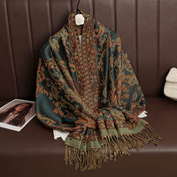 Jacquard Outerwear Women's Shawl Spring And Summer