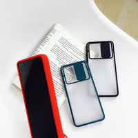 Sliding cover push window mobile phone case