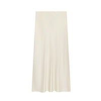 Silk Satin Texture Simple And Fashionable Straight Skirt For Women