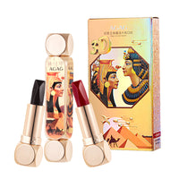 Fashion Dual-tube Matte Six-color Lipstick