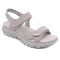 Sports Style Wedge Lightweight Velcro Plus Size Slippers Women