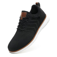 Plus-size Mens Shoes Flyknit Mesh Shoes Casual Sports Shoes