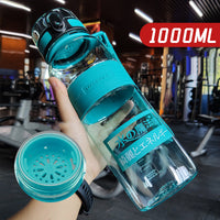 Large Capacity Sports Water Cup Portable Fitness Plastic Large Water Bottle