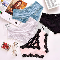 Ice silk lace panties