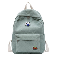 Students' Campus  High School Students' Corduroy Backpack