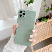 New plush soft shell mobile phone case Lens package