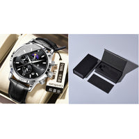 Men's Watch With Moon Phase And Multi-function Chronograph
