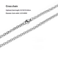 Stainless Steel Chain Men's Versatile Necklace