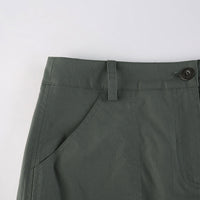 European And American Street Retro Split Skirt