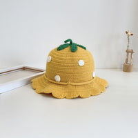 Children's Warm Wide Brim Knitted Hat