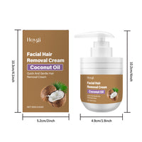 Coconut Facial Gentle Hair Removal Cream For Men And Women