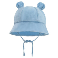 Baby Cotton Shade Rabbit Ear Fisherman Basin Hat
