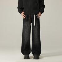 Sense Of Design Trendy Loose Striped Straight-leg Pants