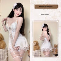Lace Seduction Slip Nightdress