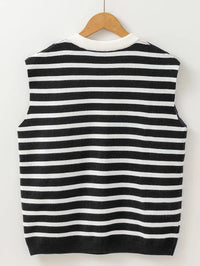 Womens Soft-Style Knitted Top With Bow-Knot And Short Sleeves