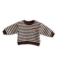 Baby Velvet Sweatshirt Baby Pullover Round Neck Warm Bottoming Shirt