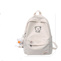 Junior High School Students Korean Version Of The Wild Backpack Female High School Students Ins Backpack