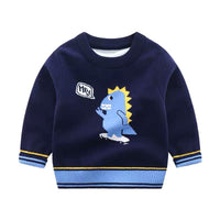 Children's Cartoon Sweater Wholesale Baby Sweater Knitting