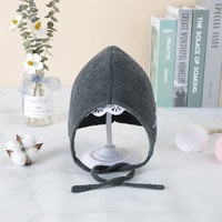 Hand-embroidered Knitted Windproof Earflap Hat
