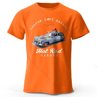 Car Club Patch Print Unisex T-shirt