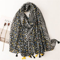Creative Chinese Style Cotton And Linen Scarf