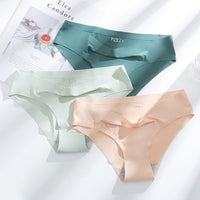 Ice Silk Underwear Women's Seamless One-piece Comfortable Underwear