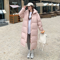 Women's Mid-length Over-the-knee Cotton Coat