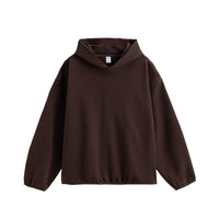 Thin Hoodie Loose And Simple Solid Color High Street