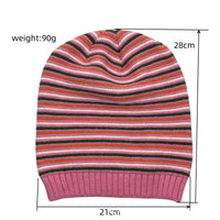 Striped Knitted Warm Woolen Hat