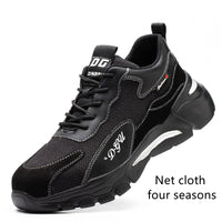Men's Safety Shoes Anti-smashing And Steel Toe