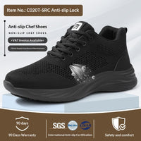 Spring Non-Slip, Oil-Resistant, Comfortable Chef Work Shoes