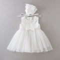 Simple All-match And Cute Girls' Baby Wedding Dress