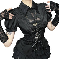 Versatile New Short-sleeve Shirt In A Regal, Court-inspired Style