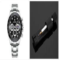 Men's Multi-functional Fashion Waterproof Quartz Watch