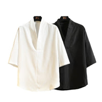 Fashion Personality Men's Three-quarter Sleeve Top
