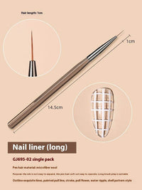 Nail Brush Brush Ultra-fine Painted Line Drawing Pen