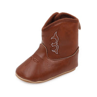 Winter Soft Sole Non Slip Women's Leather Boots And Baby Shoes