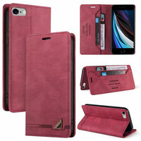 Solid Color Protective Case POCOX3nfc Suction Flip Wallet Insert Card Leather Case