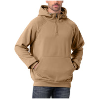 Men's Fashionable All-Match Multi-Color Half-Zip Hoodie